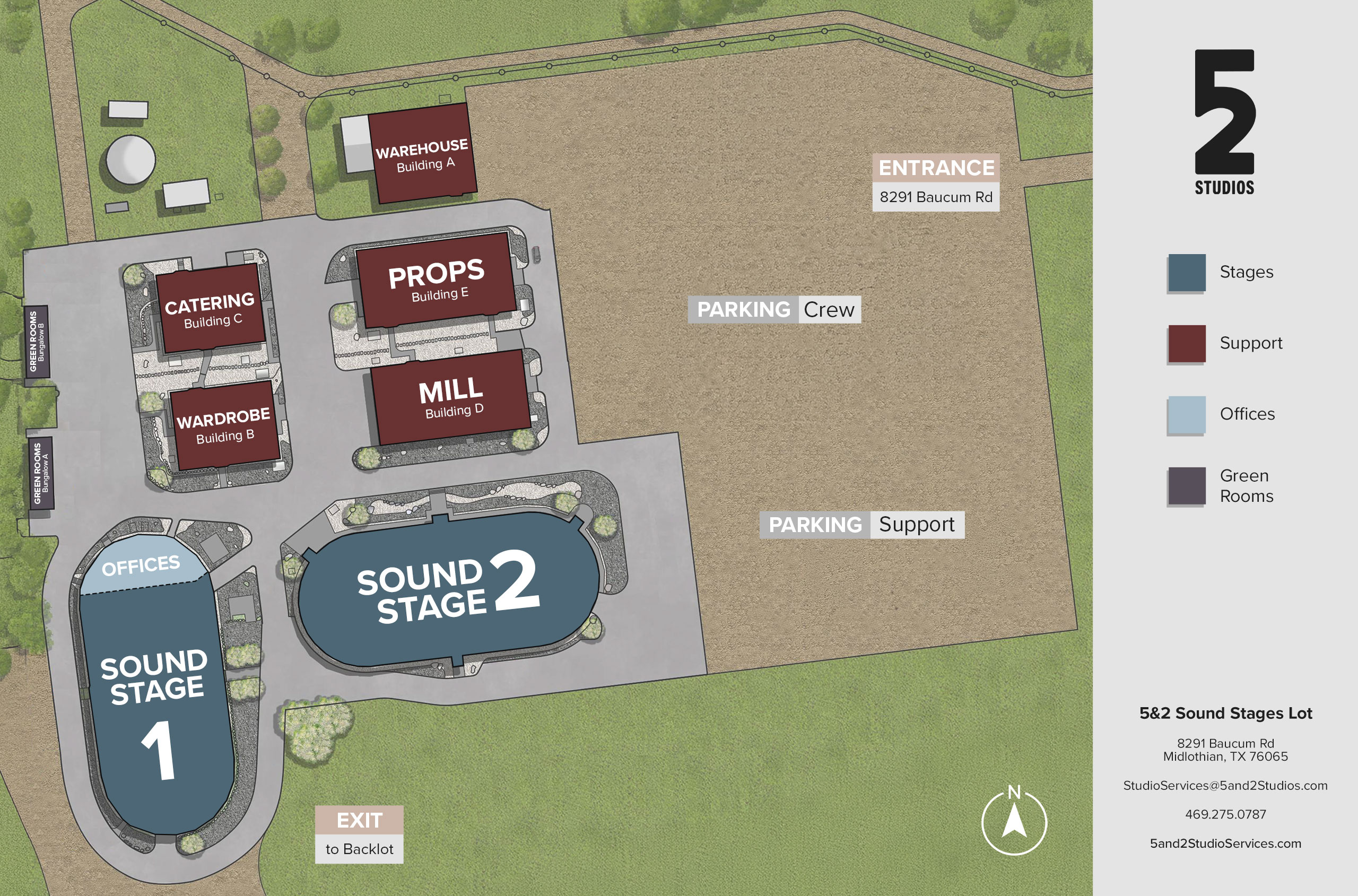 5&2SoundStagesLot